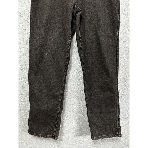 Vtg Levis Brown Tab Flex Denim Mens Size W38 L32 Black Relaxed Fit Jeans B13 - Picture 3 of 8